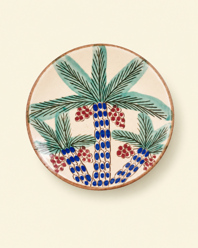 Palm Red Dates Plate